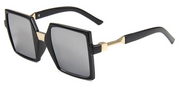 Retro Large Square Frame Sunglasses