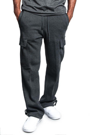 Drawstring Waist Straight Leg Sweatpants