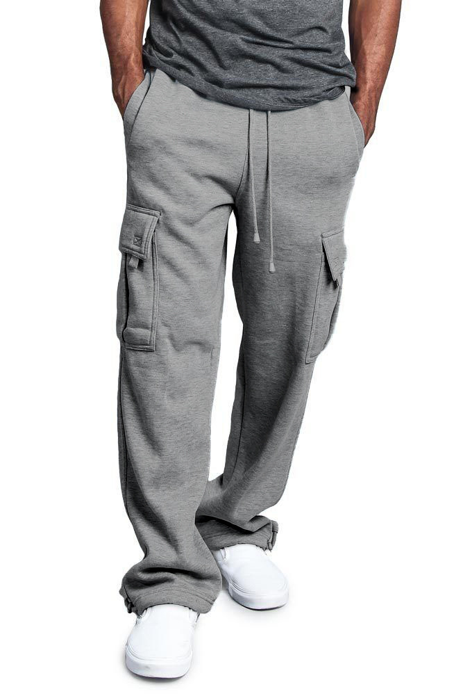 Drawstring Waist Straight Leg Sweatpants