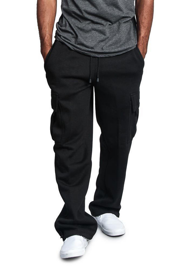 Drawstring Waist Straight Leg Sweatpants