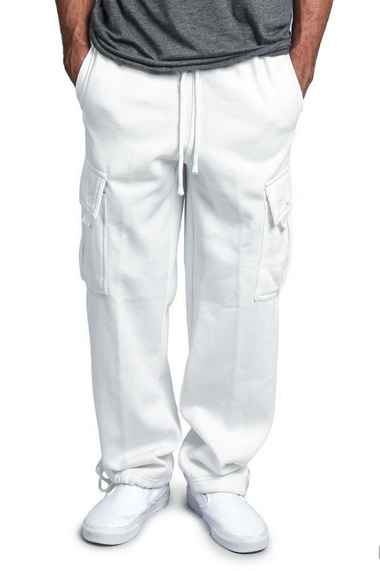 Drawstring Waist Straight Leg Sweatpants