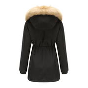 Warm Faux Fur Hooded Jacket