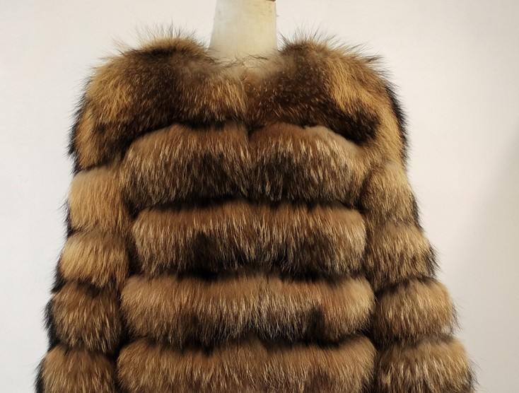 Faux Fur Open Front Bubble Coat