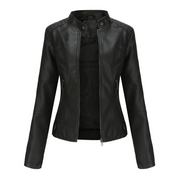 Women's Slim Leather Motorcycle Jackets