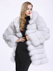 Lavish Hooded Faux Fur Winter Coat