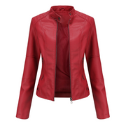 Women's Slim Leather Motorcycle Jackets