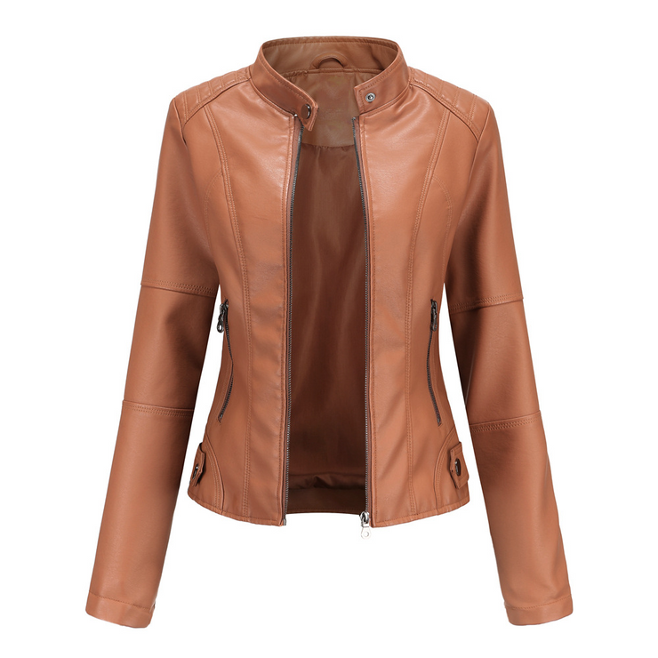 Women's Slim Leather Motorcycle Jackets