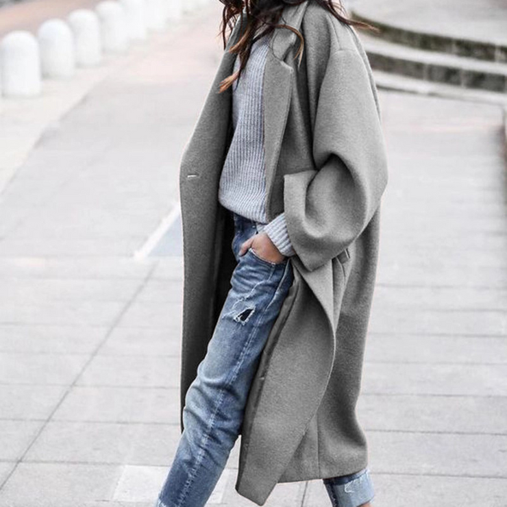 Modern Casual Long Sleeves Coat Jacket