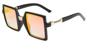 Retro Large Square Frame Sunglasses