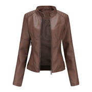 Women's Slim Leather Motorcycle Jackets