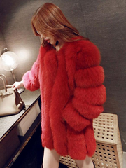 Plush Faux Fur Coat