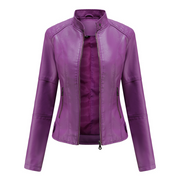 Women's Slim Leather Motorcycle Jackets