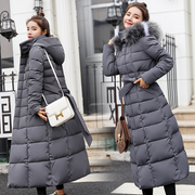 Removable Faux Fur Hooded Puffer Coat