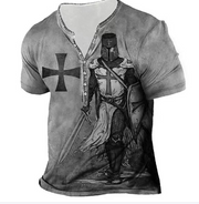 Graphic Templar Printed T-Shirt