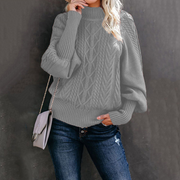 Long Sleeves Pullover Knit Sweater