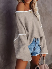 Oversized Casual Pullover Sweater