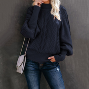 Long Sleeves Pullover Knit Sweater