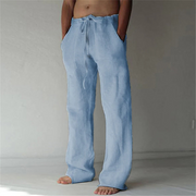 Drawstring Waist Casual Baggy Pants