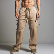 Plain Comfortable Multi Pocket Pant Trouser