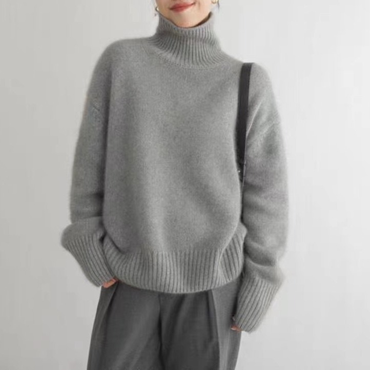 Turtle Neck Long Sleeves Sweater