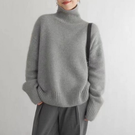 Turtle Neck Long Sleeves Sweater