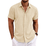 Casual Button Down Short Sleeves Shirt