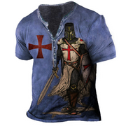 Graphic Templar Printed T-Shirt