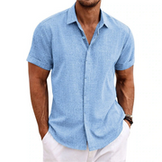 Casual Button Down Short Sleeves Shirt