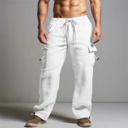 Plain Comfortable Multi Pocket Pant Trouser