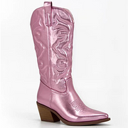 Pointy Toe Knee High Cowboy Boots for Women