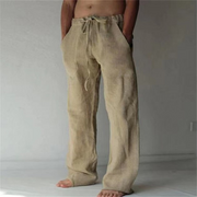 Drawstring Waist Casual Baggy Pants