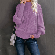 Long Sleeves Pullover Knit Sweater