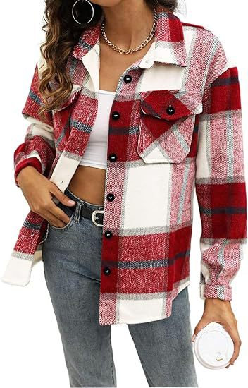 Long Sleeve Plaid Flannel