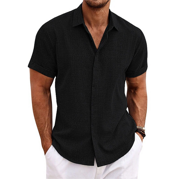 Casual Button Down Short Sleeves Shirt