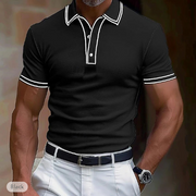 Classic Short Sleeves Collared Shirt