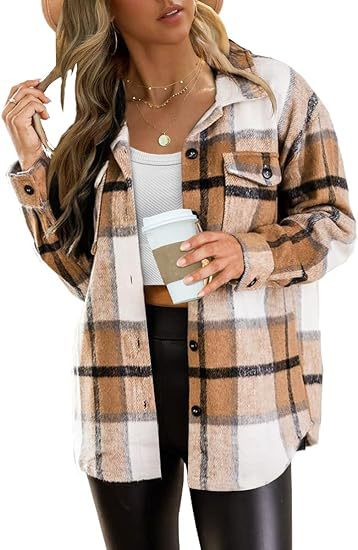 Long Sleeve Plaid Flannel