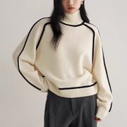 Turtle Neck Long Sleeves Jumper