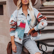 Boho Denim Jacket