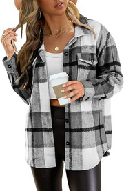 Long Sleeve Plaid Flannel