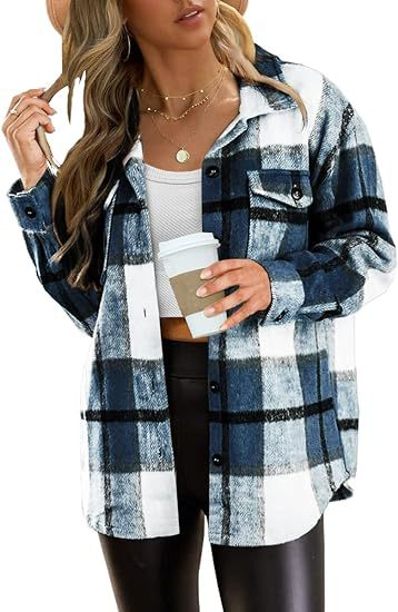 Long Sleeve Plaid Flannel