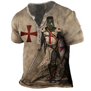 Graphic Templar Printed T-Shirt