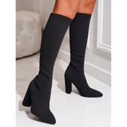 Pointed Toe Sock Boots