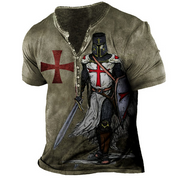 Graphic Templar Printed T-Shirt