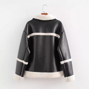 Black PU Leather Jacket