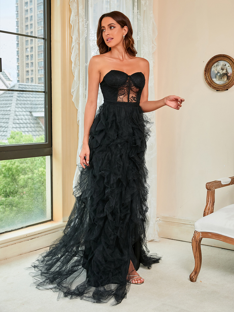 Tulle Maxi Dress