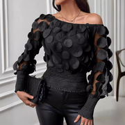 Regular Fit Long Sleeve Asymmetrical Elegant Shirt