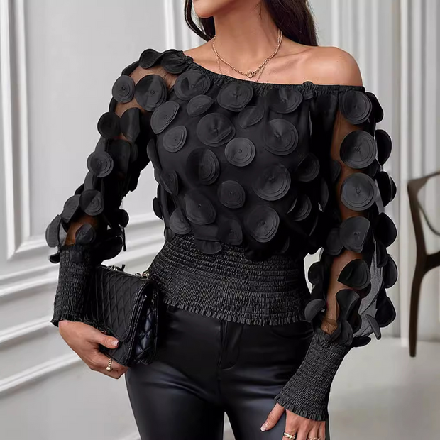 Regular Fit Long Sleeve Asymmetrical Elegant Shirt