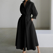 Simple Long Sleeves Maxi Dress