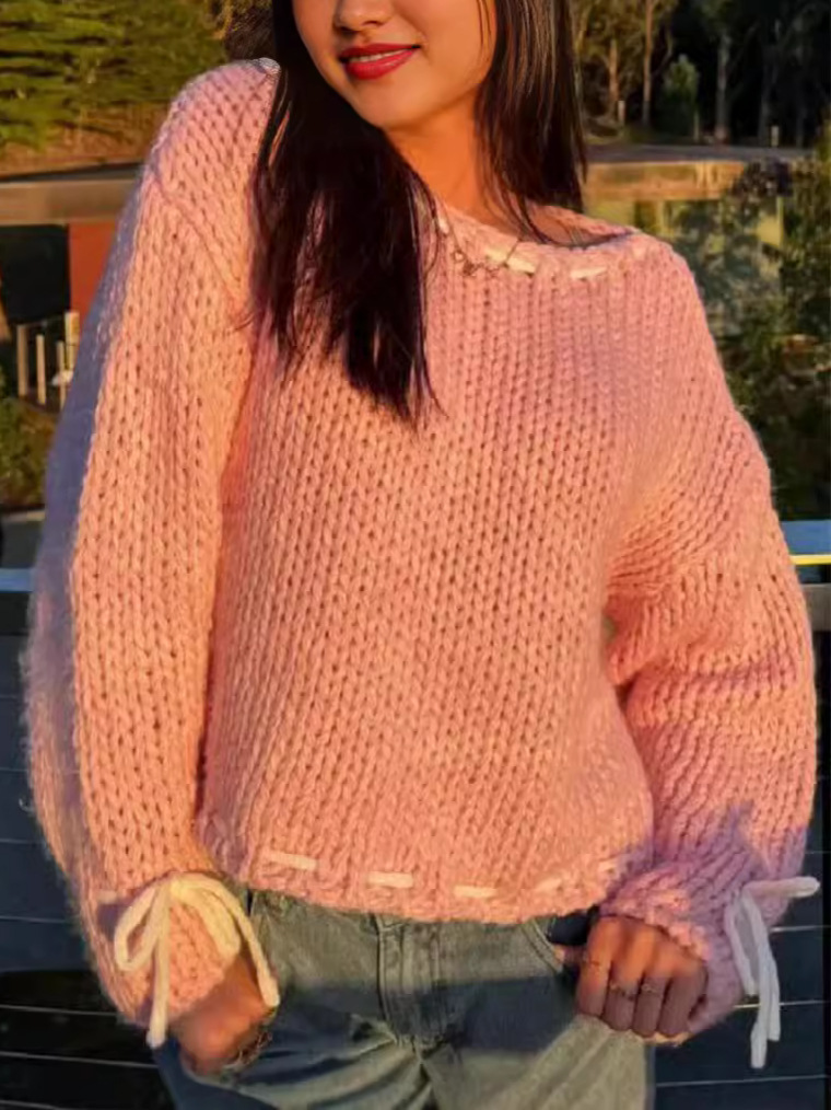 Knitted Full Sleeve Sweater