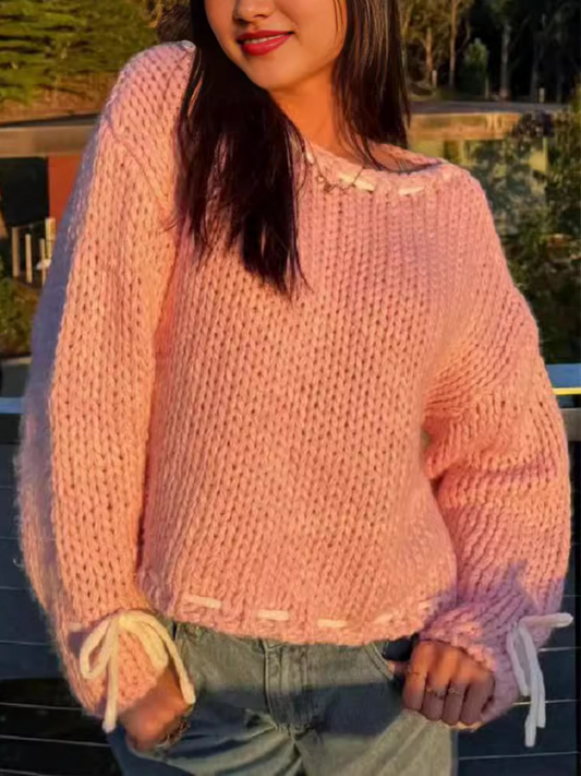 Knitted Full Sleeve Sweater